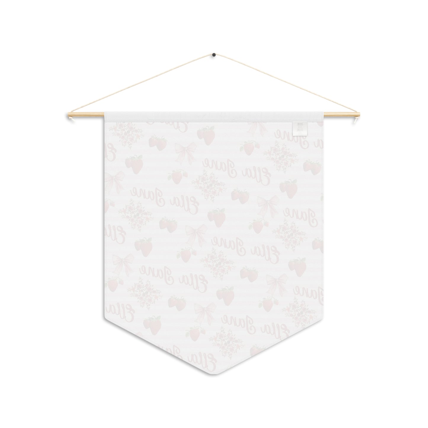 Bountiful Berries and Bows; Custom Pattern - Pennant