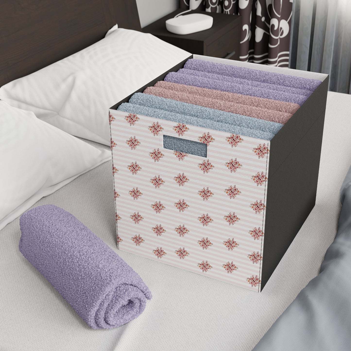 Bountiful Berries and Bows; Pattern - Felt Storage Box