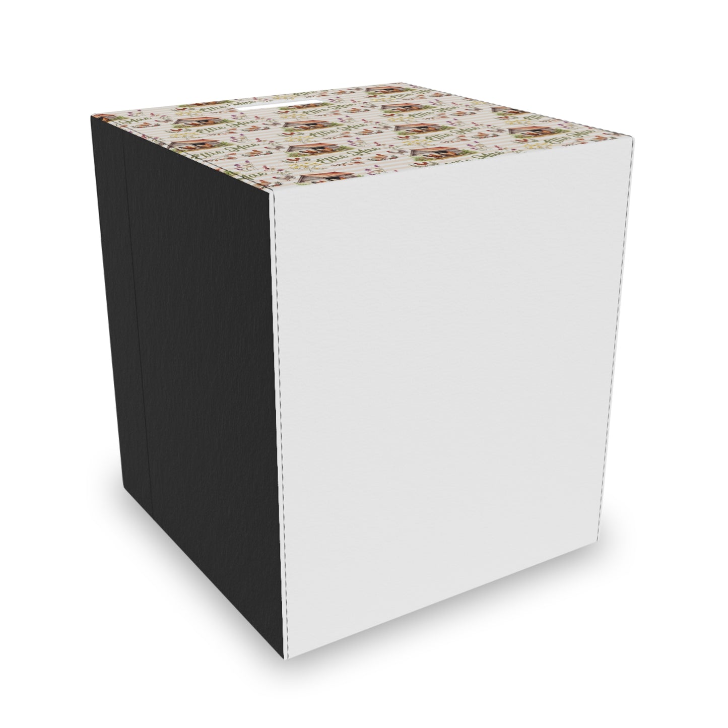 Chicken Coop Charm; Custom Pattern - Felt Storage Box