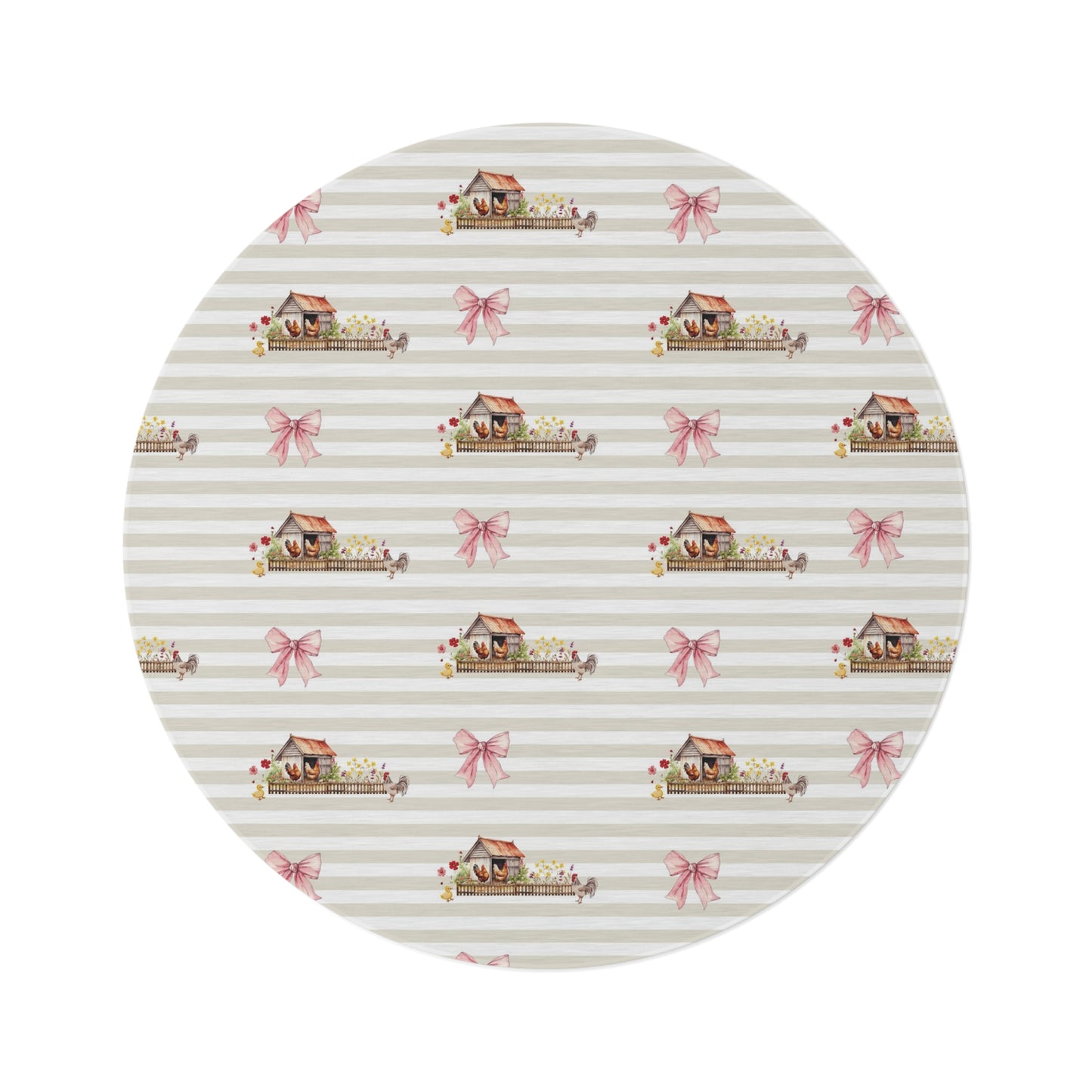 Farmyard Fairytale; Pattern - Round Rug