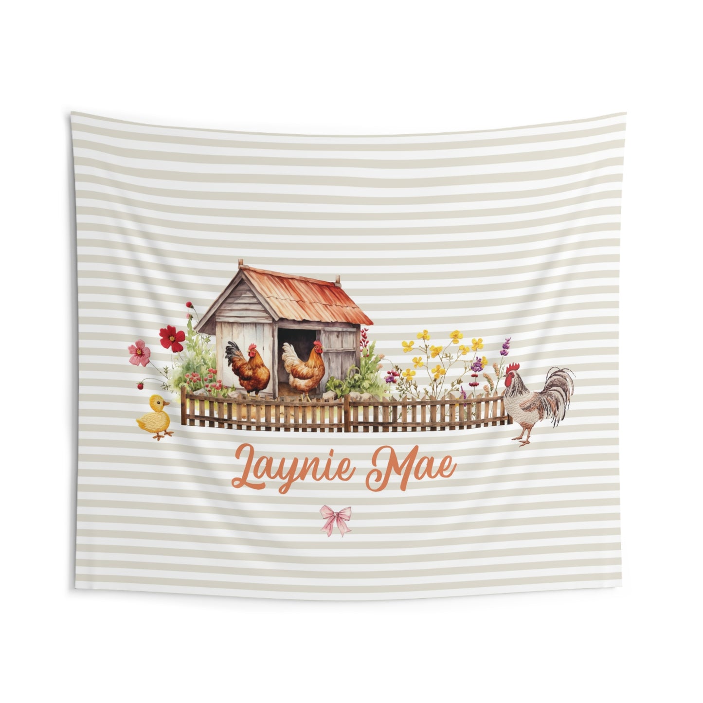 Farmyard Fairytale; Custom - Indoor Wall Tapestries